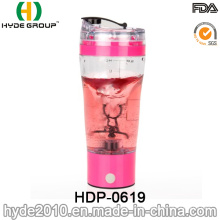 500 ml Tragbare Kunststoff Vortex Protein Mixer Flasche, Kunststoff Elektrische Protein Shaker Flasche (HDP-0619)